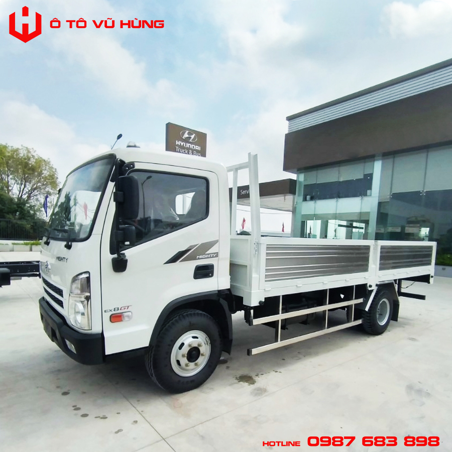 Xe Tải Hyundai Mighty EX8 GT S2 7 Tấn Thùng Lửng